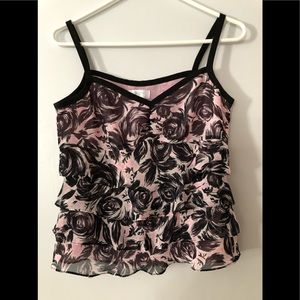 Loft gorgeous sheer top EUC